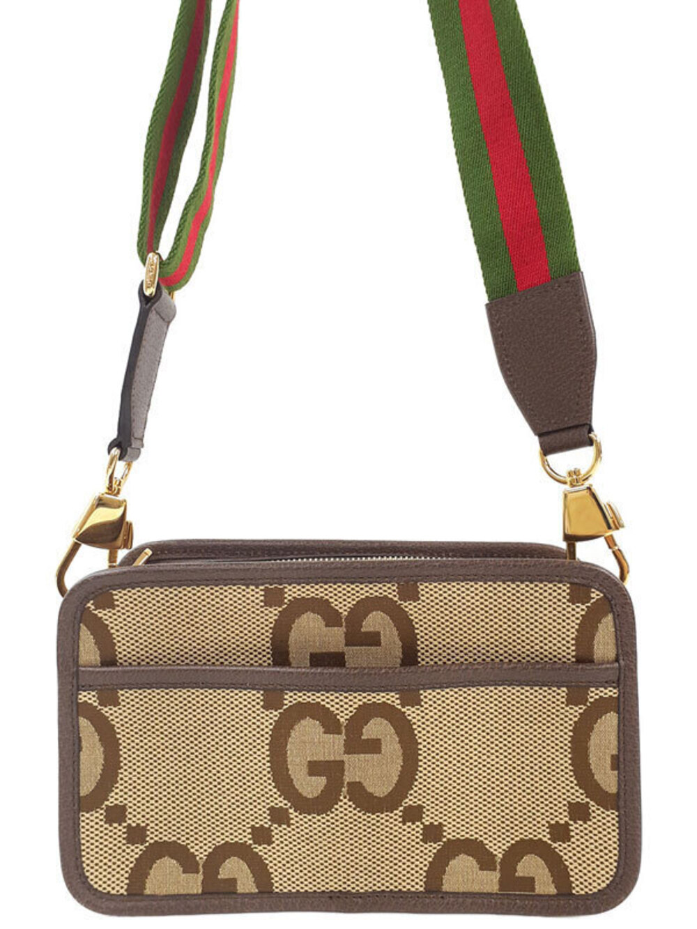 Gucci Jumbo GG Bag Shoulder Brown